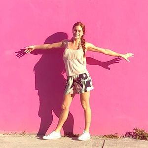 Sincerely Jules Fringe Knit Tank Size S